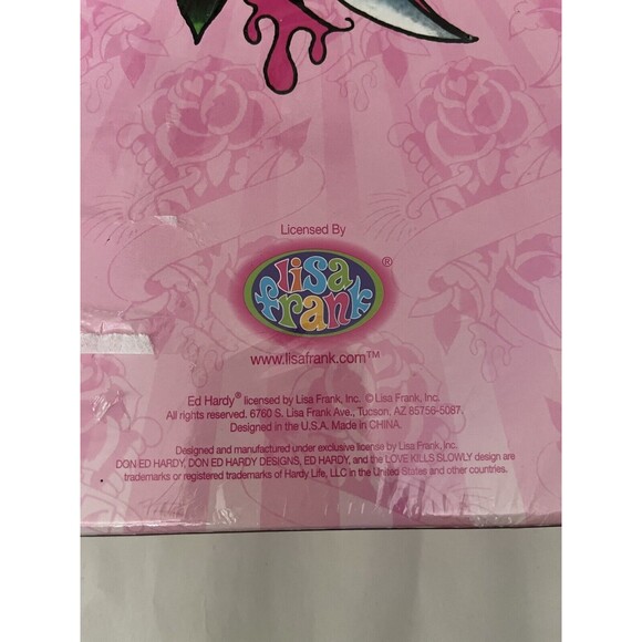 Lisa Frank Ed Hardy Stationery Set Undated Planner Mouse Pad Desk Tray - Picture 5 of 5